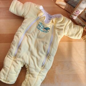 Baby Merlin’s Magic Sleepsuit Yellow HALO